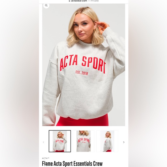 ISO Acta wear Crewneck